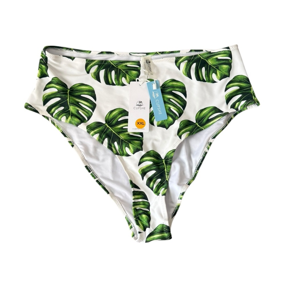 Cupshe Monstera Swimsuit Bottoms